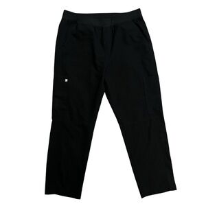 Men's figs technical scrubs in black size XL